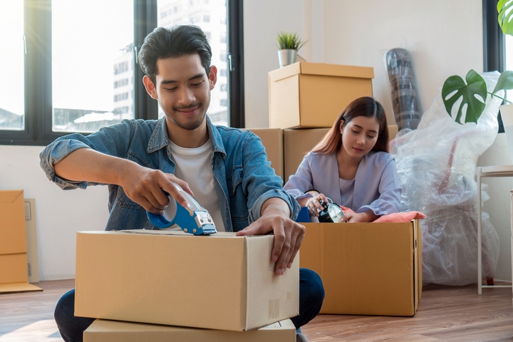 Begin packing as soon as possible to eliminate moving stress.