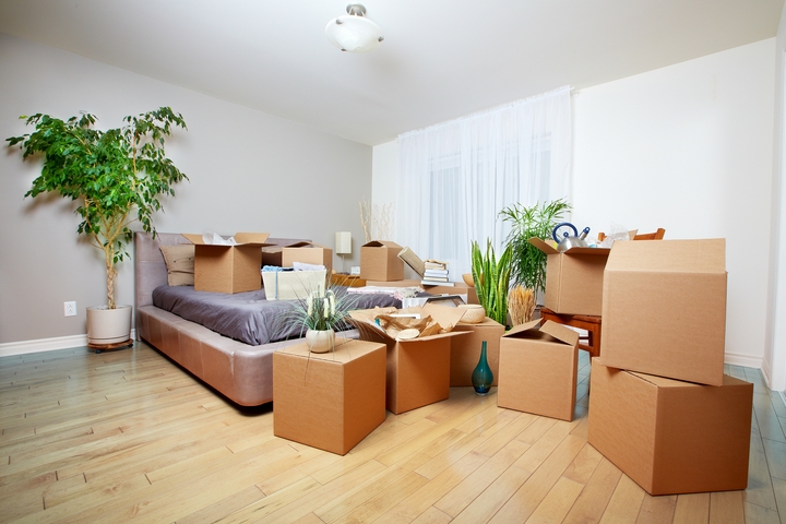 You can pack one room at a time to eliminate moving stress.