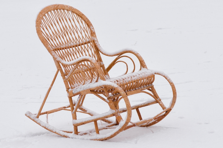 Storing wicker furniture in winter